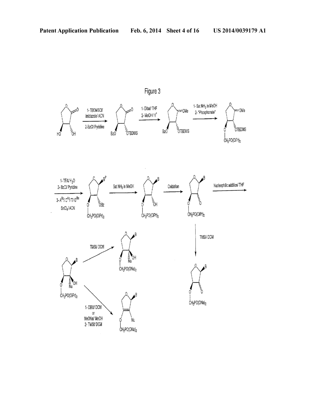 PHOSPHONATE NUCLEOSIDES USEFUL AS ACTIVE INGREDIENTS IN PHARMACEUTICAL     COMPOSITIONS FOR THE TREATMENT OF VIRAL INFECTIONS, AND INTERMEDIATES FOR     THEIR PRODUCTION - diagram, schematic, and image 05