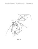 Analyte Meter Module for Medication Delivery Device diagram and image