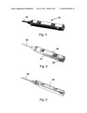PUSH DEVICE FOR THE AXIAL INSERTION OF AN ELONGATE, FLEXIBLE BODY diagram and image