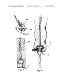 PUSH DEVICE FOR THE AXIAL INSERTION OF AN ELONGATE, FLEXIBLE BODY diagram and image