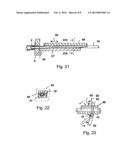 PUSH DEVICE FOR THE AXIAL INSERTION OF AN ELONGATE, FLEXIBLE BODY diagram and image