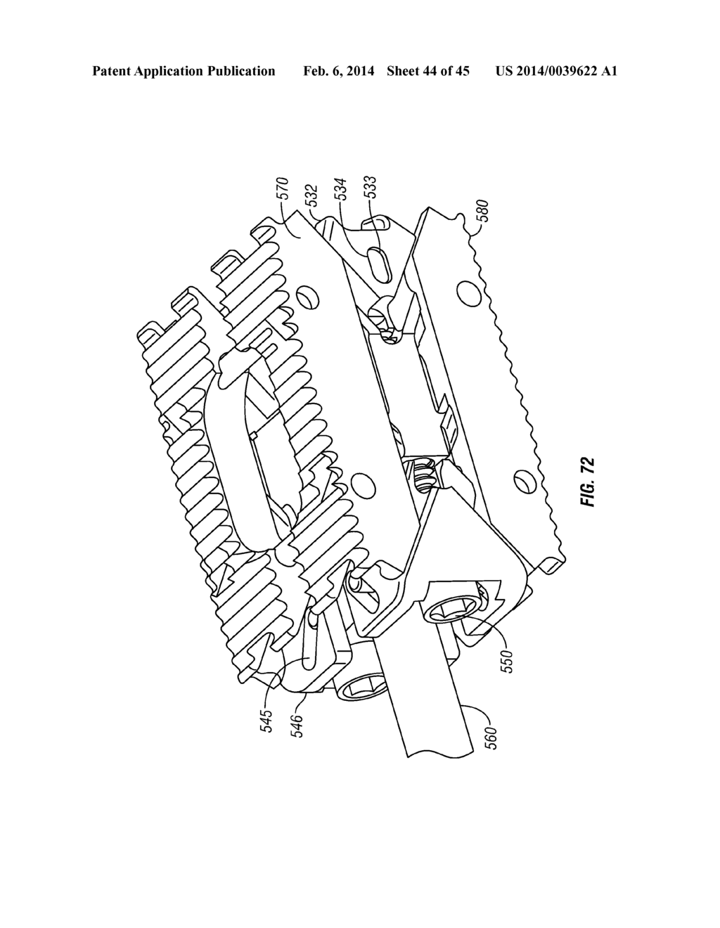 Expandable Fusion Device and Method of Installation Thereof - diagram, schematic, and image 45