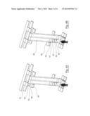 STATION FOR PREPARING ORDERS COMPRISING AT LEAST ONE SHAFT FOR VERTICALLY     ACCUMULATING AND SEQUENTIALLY DISPENSING CONTAINERS diagram and image