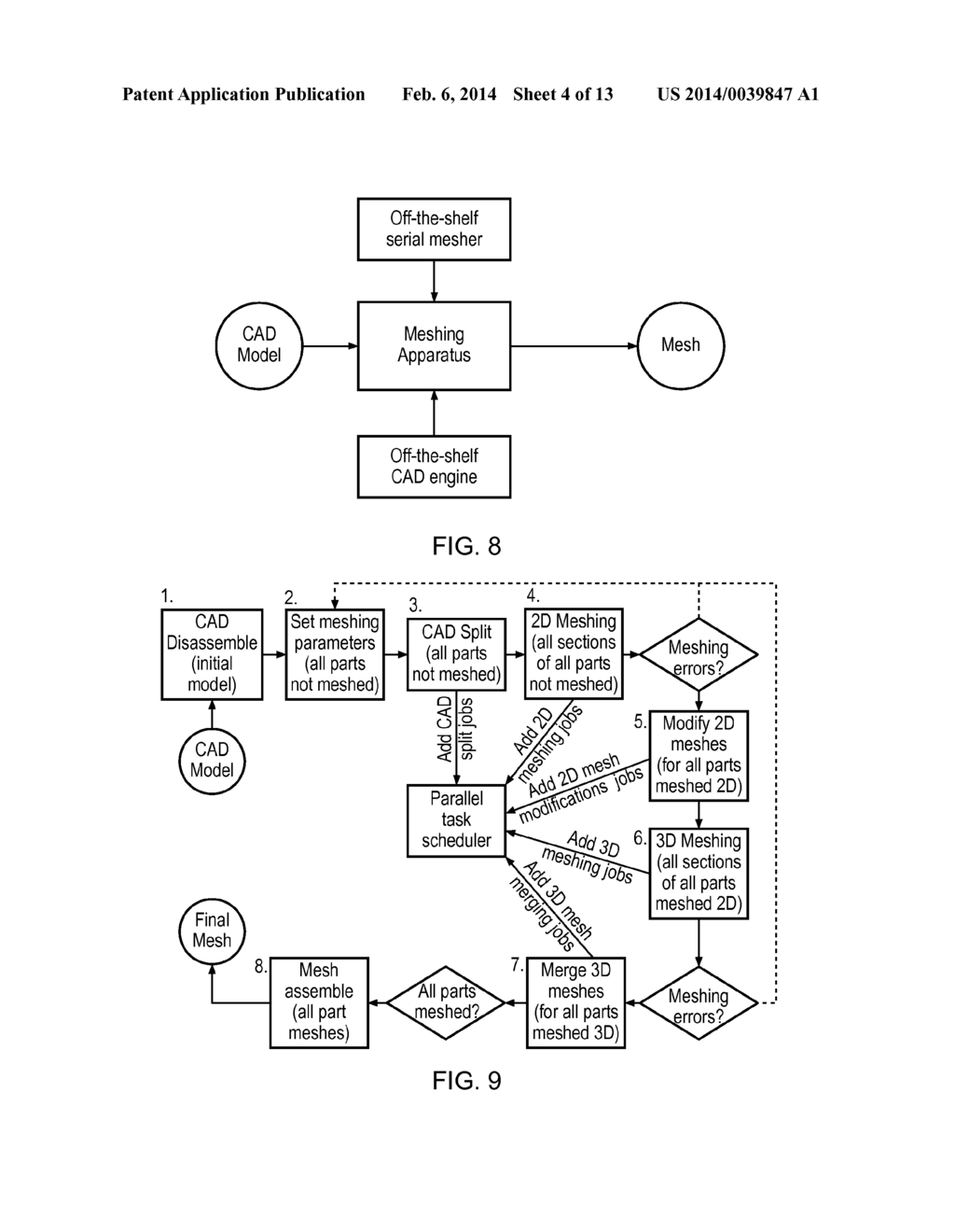 DECOUPLED PARALLEL MESHING IN COMPUTER AIDED DESIGN - diagram, schematic, and image 05