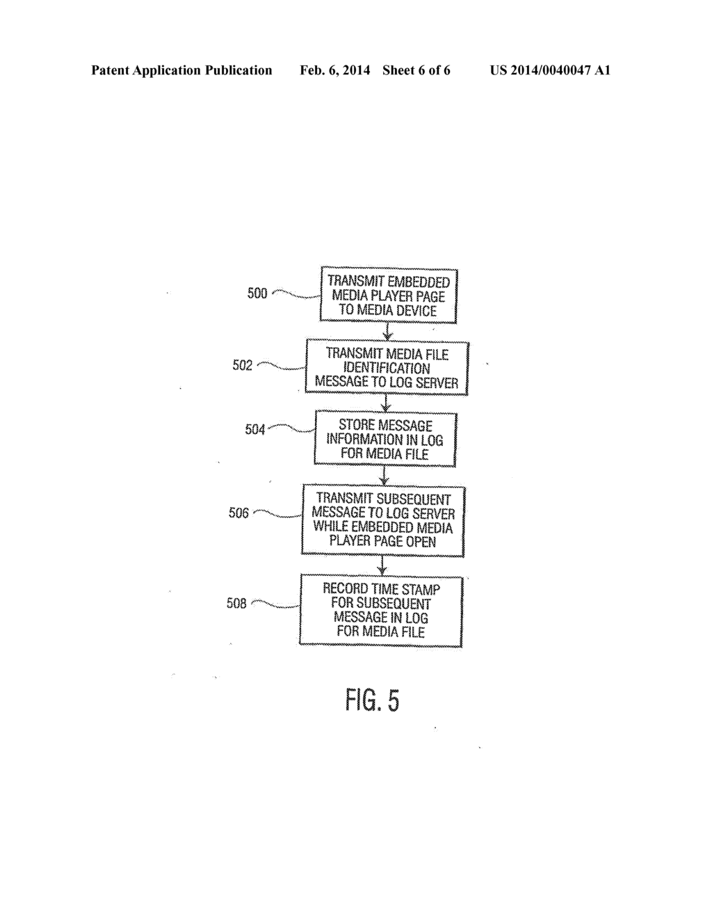 METHOD OF DISSEMINATING ADVERTISEMENTS USING AN EMBEDDED MEDIA PLAYER PAGE - diagram, schematic, and image 07