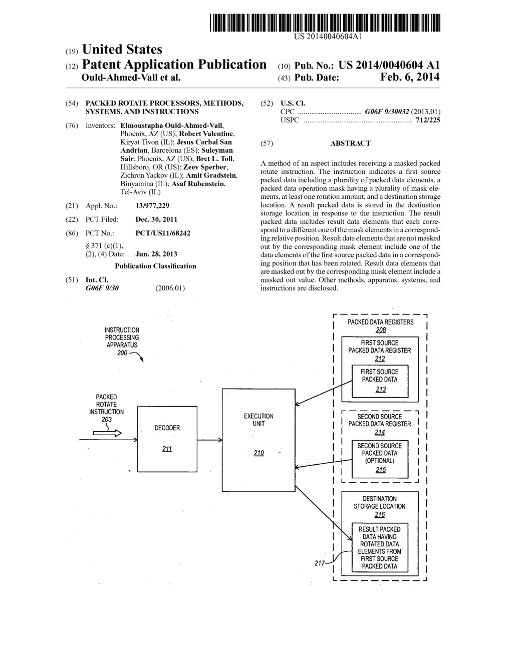 PACKED ROTATE PROCESSORS, METHODS, SYSTEMS, AND INSTRUCTIONS - diagram, schematic, and image 01