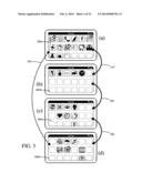 SELECTIVE INBOX ACCESS IN HOMESCREEN MODE ON A MOBILE ELECTRONIC DEVICE diagram and image