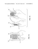 SYSTEM AND METHOD FOR INPUTTING CHARACTERS ON SMALL ELECTRONIC DEVICE diagram and image