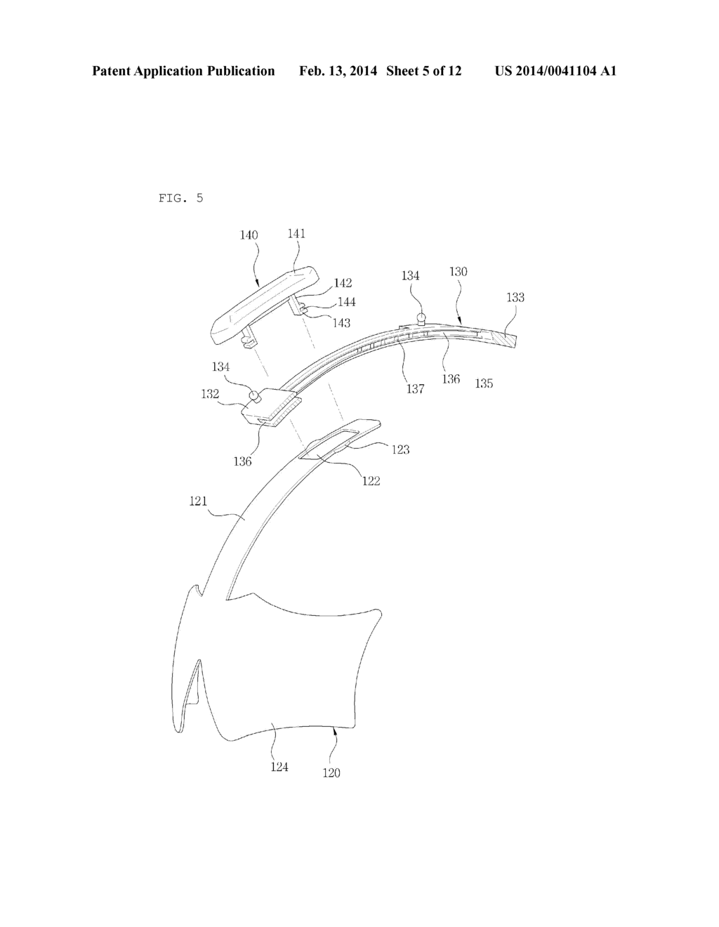 Leisure Sports Helmet - diagram, schematic, and image 06