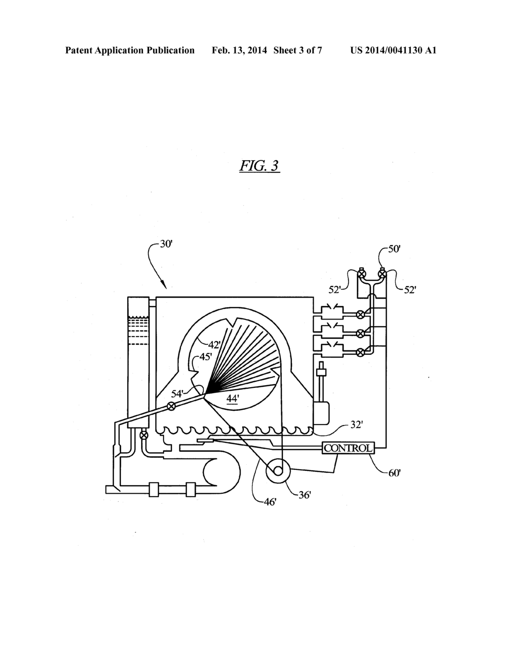 RANDOM TUMBLING WASHING MACHINE WASH CHAMBER FOR IMPROVING CLEANING WHILE     MINIMIZING MECHANICAL DAMAGE TO CLOTHES - diagram, schematic, and image 04