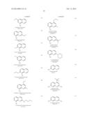 DYE COMPOSITION USING A 2-HYDROXYNAPHTHALENE, (ACYLAMINO)PHENOL OR     QUINOLINE COUPLER IN A FATTY-SUBSTANCE-RICH MEDIUM, DYEING PROCESS AND     DEVICE THEREFOR diagram and image