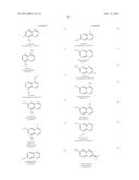 DYE COMPOSITION USING A 2-HYDROXYNAPHTHALENE, (ACYLAMINO)PHENOL OR     QUINOLINE COUPLER IN A FATTY-SUBSTANCE-RICH MEDIUM, DYEING PROCESS AND     DEVICE THEREFOR diagram and image