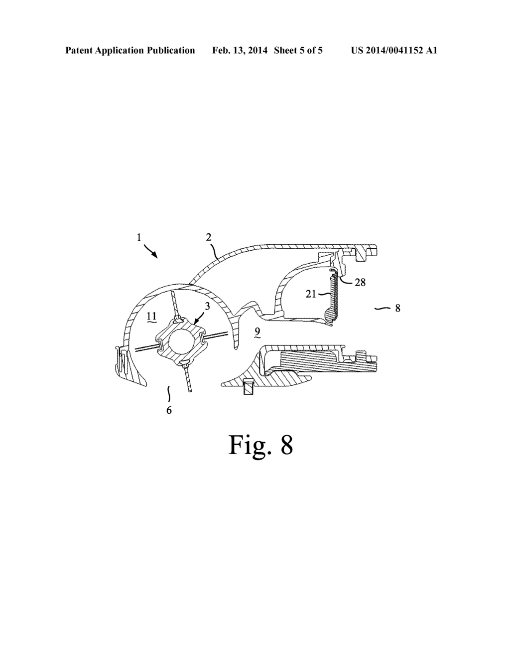 CLEANER HEAD FOR A VACUUM CLEANER - diagram, schematic, and image 06