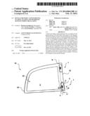 DEVICE FOR FIXING A PIVOT-OPENING GLAZING, GLAZING AND METHOD OF     MANUFACTURING THE GLAZING diagram and image