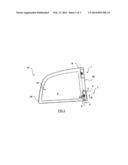 DEVICE FOR FIXING A PIVOT-OPENING GLAZING, GLAZING AND METHOD OF     MANUFACTURING THE GLAZING diagram and image