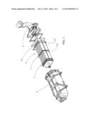 DEVICE FOR REDUCING THE VIBRATIONS OF A TUBE BUNDLE OF A HEAT EXCHANGER     INSIDE ITS SHELL diagram and image