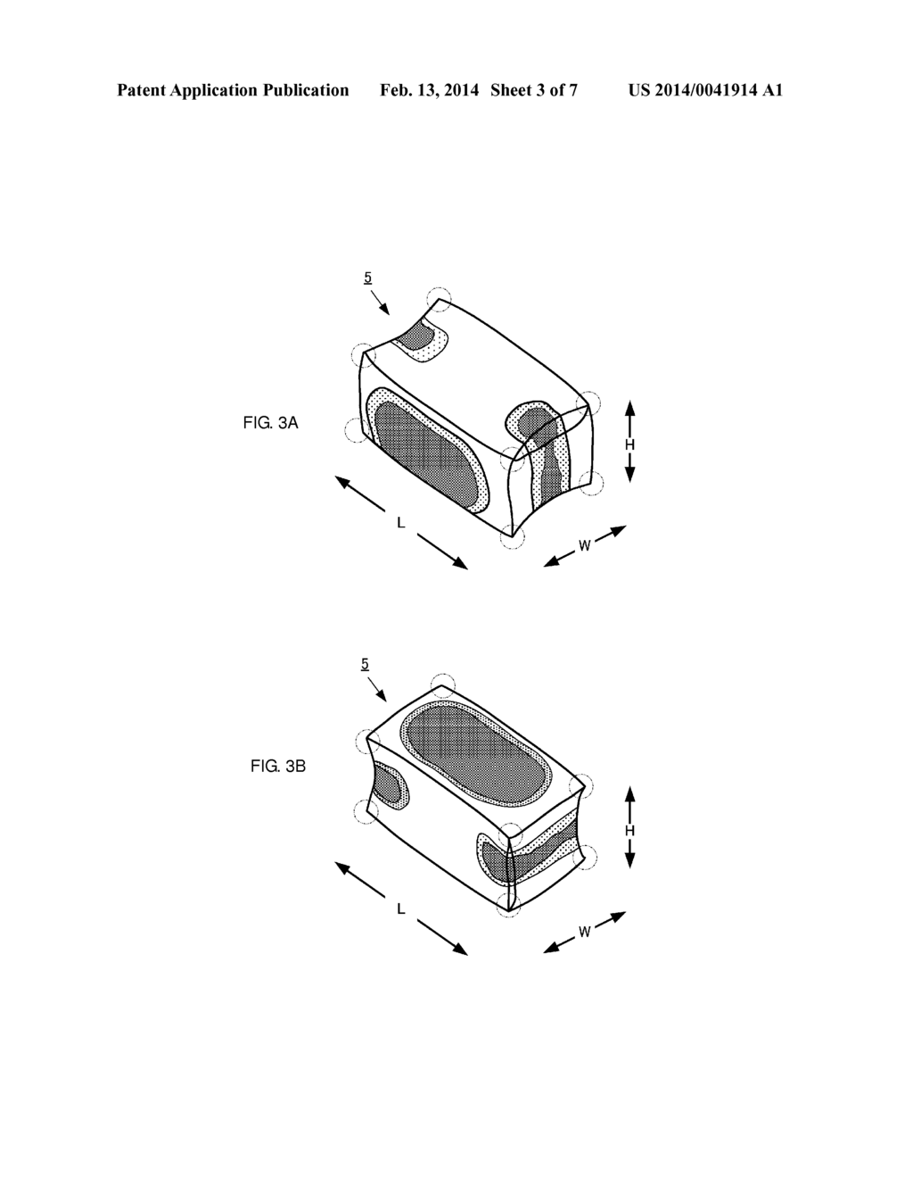 MOUNTING LAND STRUCTURE AND MOUNTING STRUCTURE FOR LAMINATED CAPACITOR - diagram, schematic, and image 04