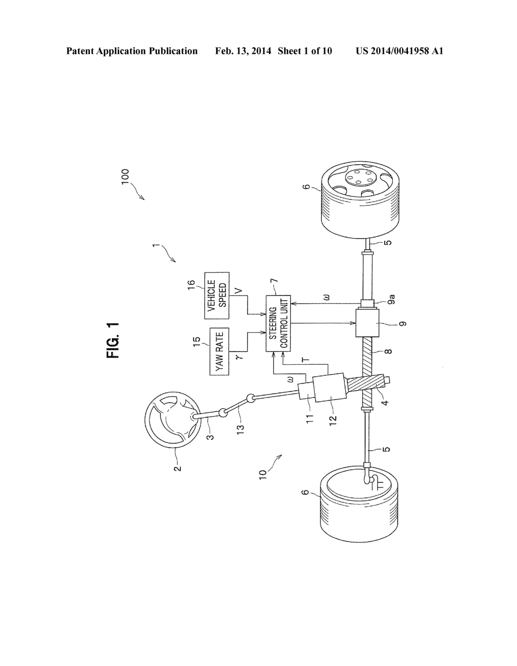 VEHICLE STEERING DEVICE - diagram, schematic, and image 02