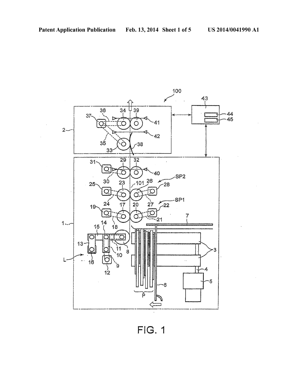 SHEET TAKE-OUT APPARATUS AND SHEET TAKE-OUT METHOD - diagram, schematic, and image 02