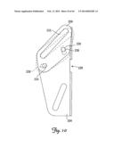 WALL-AVOIDING SELF-BALANCING MOUNT FOR TILT POSITIONING OF A FLAT PANEL     ELECTRONIC DISPLAY diagram and image