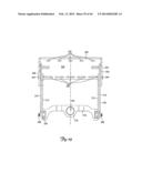 WALL-AVOIDING SELF-BALANCING MOUNT FOR TILT POSITIONING OF A FLAT PANEL     ELECTRONIC DISPLAY diagram and image