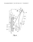 WALL-AVOIDING SELF-BALANCING MOUNT FOR TILT POSITIONING OF A FLAT PANEL     ELECTRONIC DISPLAY diagram and image