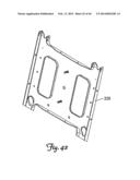 WALL-AVOIDING SELF-BALANCING MOUNT FOR TILT POSITIONING OF A FLAT PANEL     ELECTRONIC DISPLAY diagram and image