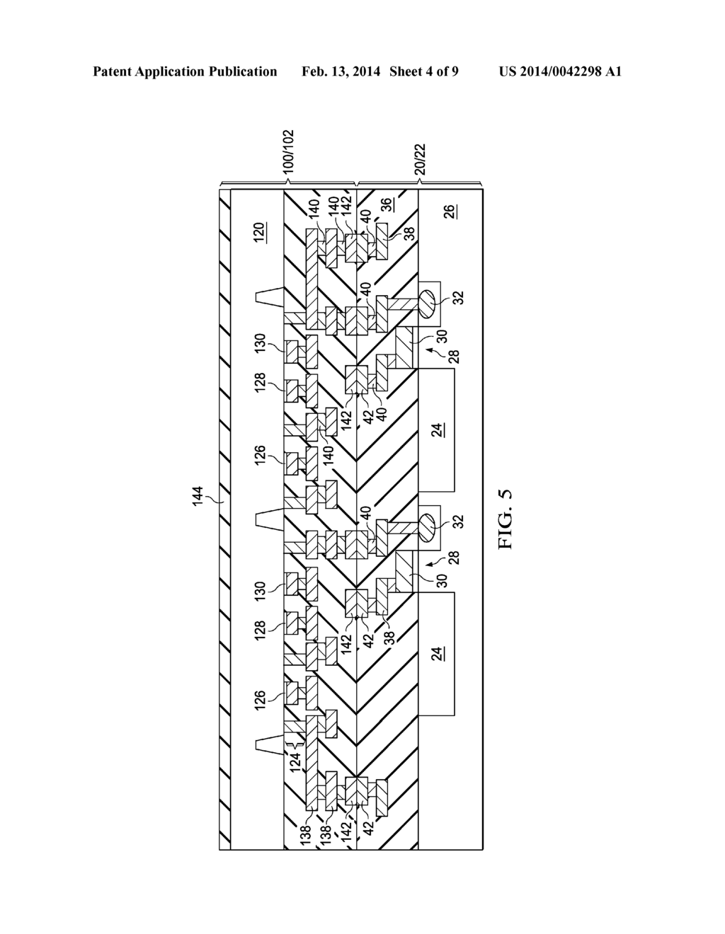CMOS Image Sensor Chips with Stacked Scheme and Methods for Forming the     Same - diagram, schematic, and image 05