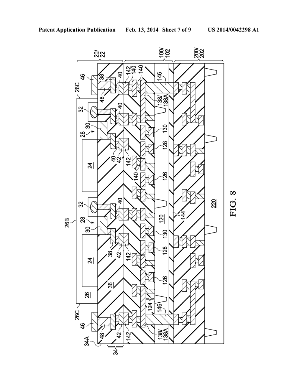 CMOS Image Sensor Chips with Stacked Scheme and Methods for Forming the     Same - diagram, schematic, and image 08