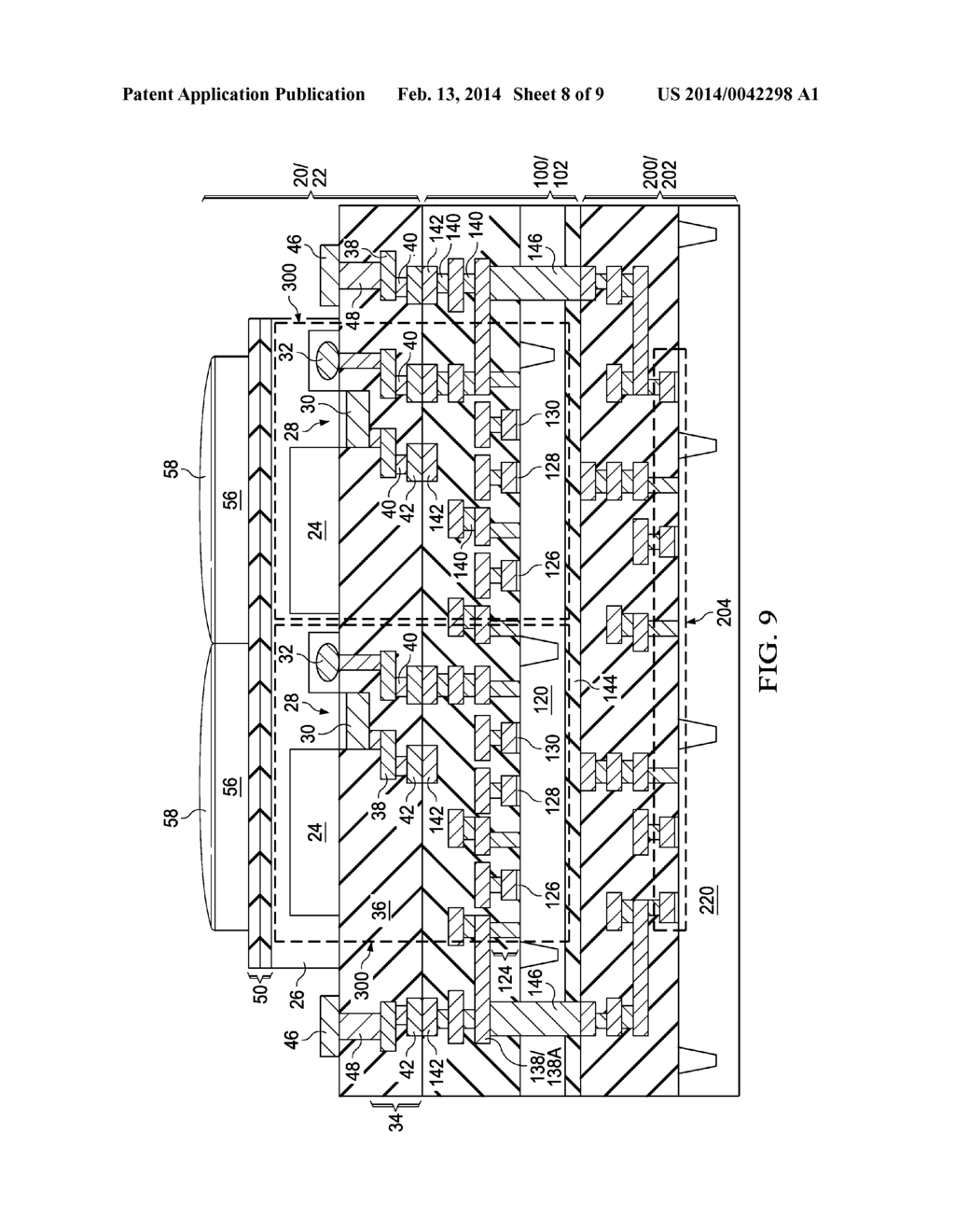 CMOS Image Sensor Chips with Stacked Scheme and Methods for Forming the     Same - diagram, schematic, and image 09