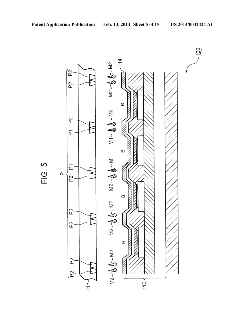 ORGANIC ELECTROLUMINESCENCE DISPLAY PANEL AND DISPLAY DEVICE - diagram, schematic, and image 06