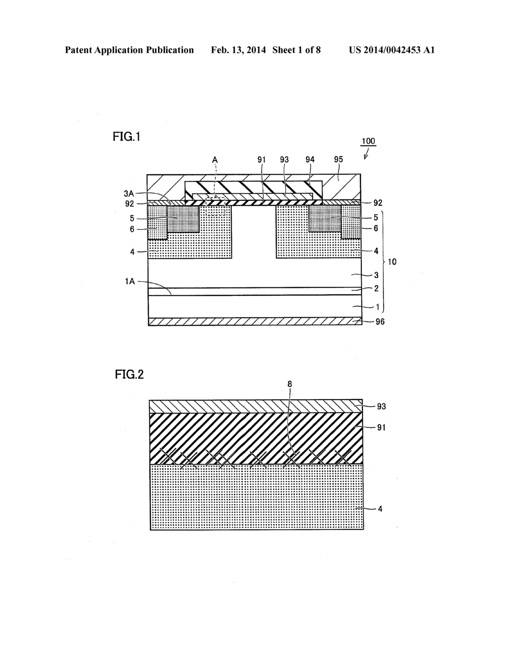 SILICON CARBIDE SEMICONDUCTOR DEVICE AND METHOD FOR MANUFACTURING SAME - diagram, schematic, and image 02