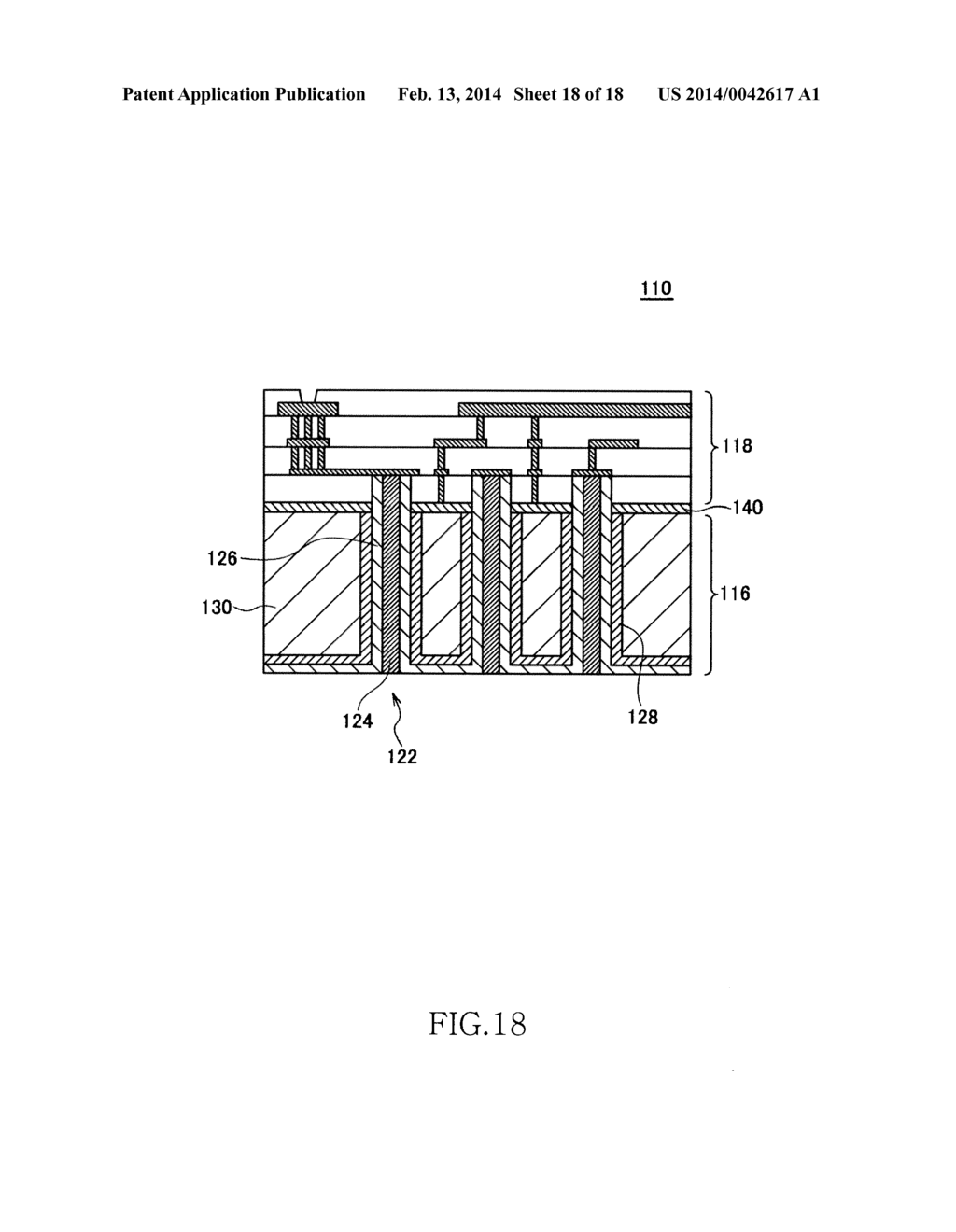 SEMICONDUCTOR DEVICE HAVING PENETRATION ELECTRODE - diagram, schematic, and image 19