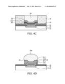 SEMICONDUCTOR DEVICE HAVING UNDER-BUMP METALLIZATION (UBM) STRUCTURE AND     METHOD OF FORMING THE SAME diagram and image