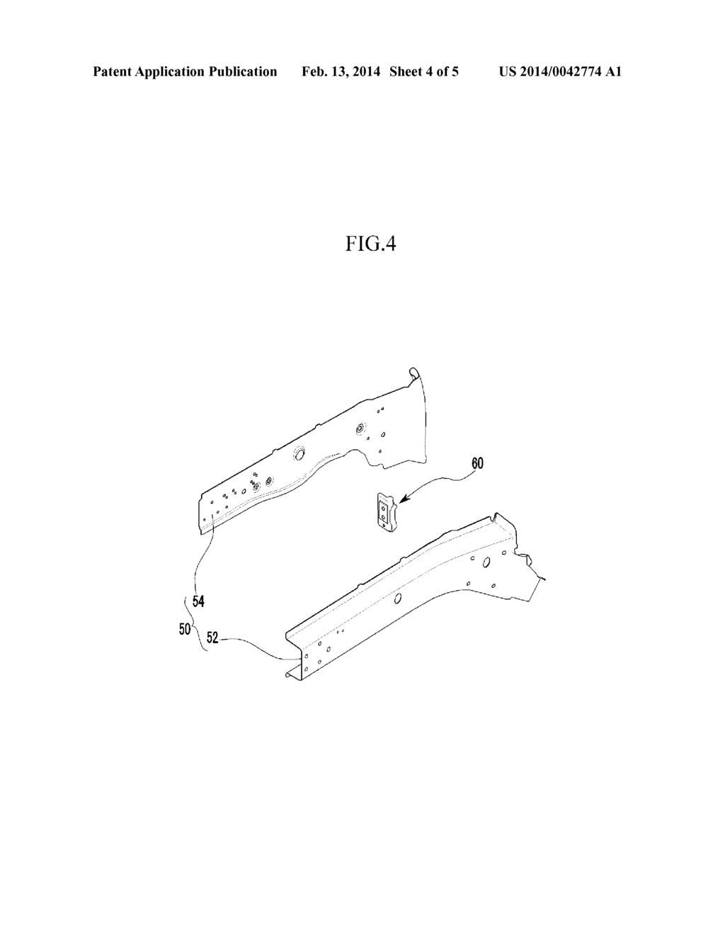 FRONT SIDE MEMBER ASSEMBLY AND METHOD OF ASSEMBLING THE SAME - diagram, schematic, and image 05