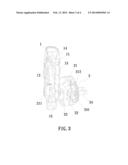 ELECTROMAGNETIC INDUCTION DEVICE OF MAGNETIC BAR FOR CHARGING AND     SUPPLYING POWER diagram and image