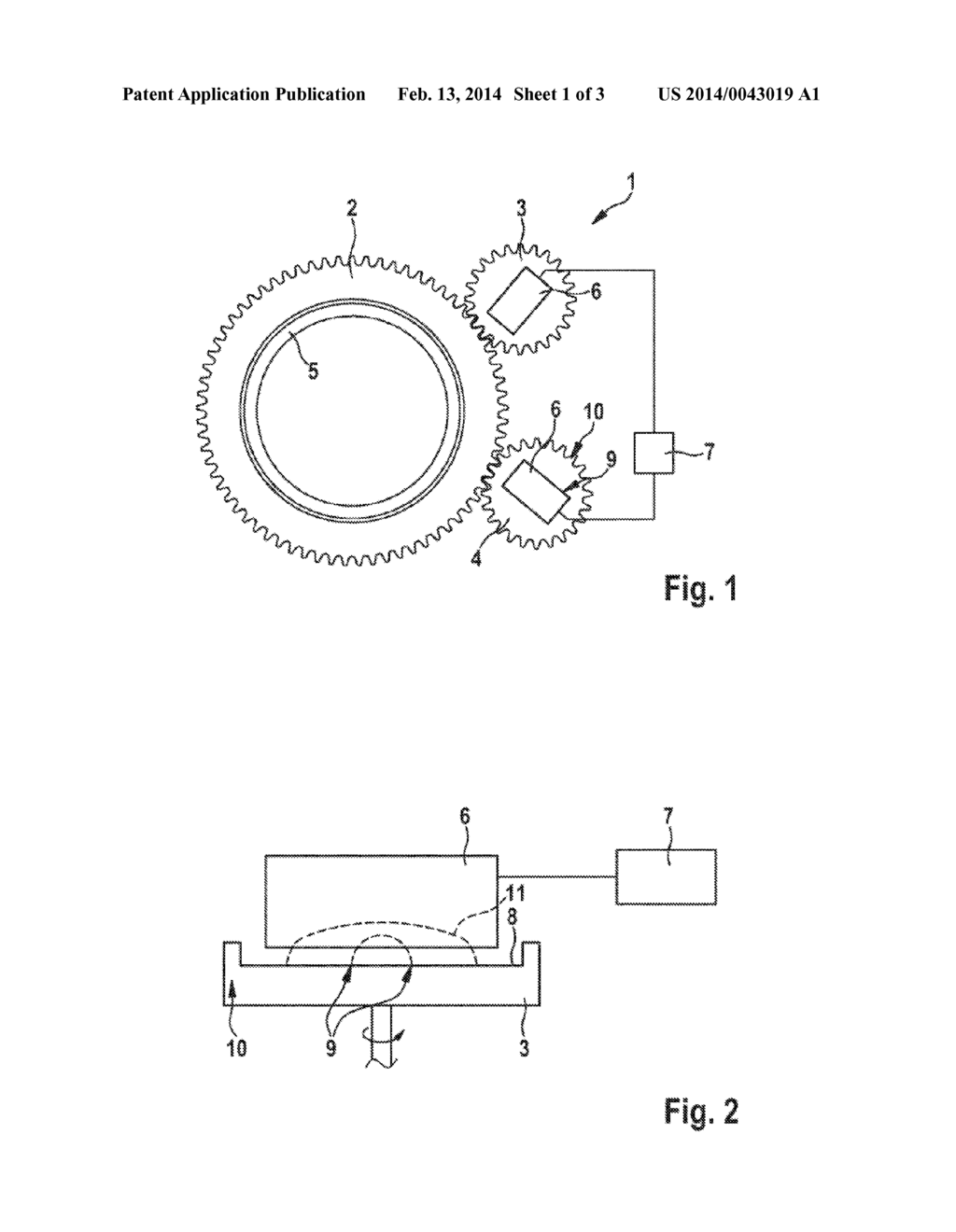 ANGLE SENSOR, GEAR WHEEL FOR AN ANGLE SENSOR AND METHOD FOR PRODUCING SUCH     A GEAR WHEEL - diagram, schematic, and image 02