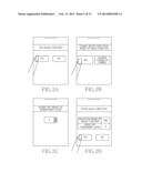 ELECTRONIC DEVICE FOR DISPLAYING TOUCH REGION TO BE SHOWN AND METHOD     THEREOF diagram and image