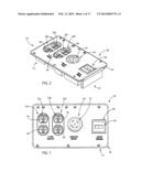 Plug and Play Control Panel Module with Integrally Socketed Circuit Board diagram and image