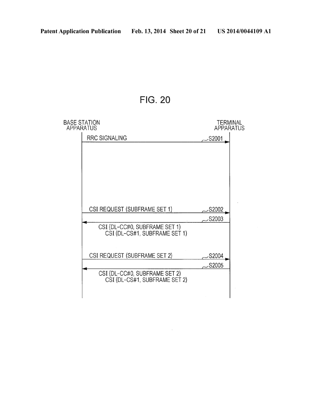 TERMINAL APPARATUS, BASE STATION APPARATUS, COMMUNICATION SYSTEM, AND     COMMUNICATION METHOD - diagram, schematic, and image 21