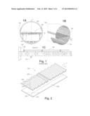 SELF-STIFFENED COMPOSITE PANEL PARTICULARLY FOR AIRCRAFT FLOORS AND METHOD     FOR MANUFACTURING THE SAME diagram and image