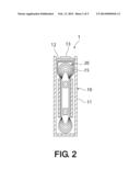 NONAQUEOUS ELECTROLYTE SECONDARY BATTERY diagram and image