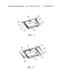 CARD CONNECTOR HAVING A HOUSING WITH FASTENING BLOCKS FOR MOUNTING A     CIRCUIT BOARD diagram and image