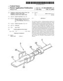 TERMINAL-MOUNTING STRUCTURE AND TERMINAL USED IN THE SAME     TERMINAL-MOUNTING STRUCTURE diagram and image