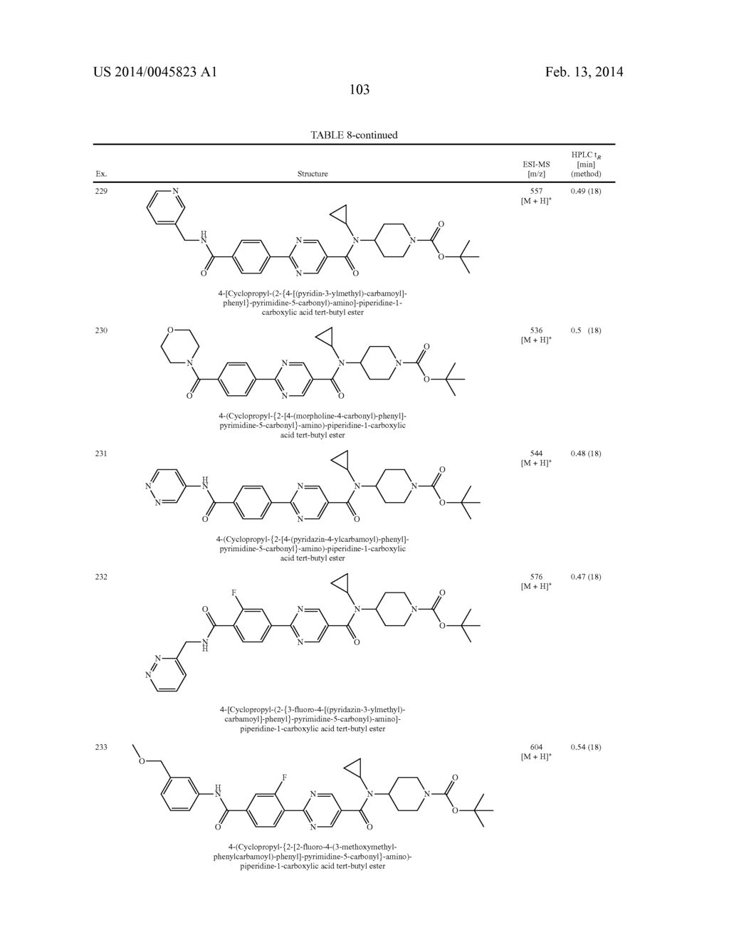 N-CYCLOPROPYL-N-PIPERIDINYL-AMIDES, PHARMACEUTICAL COMPOSITIONS CONTAINING     THEM AND USES THEREOF - diagram, schematic, and image 104