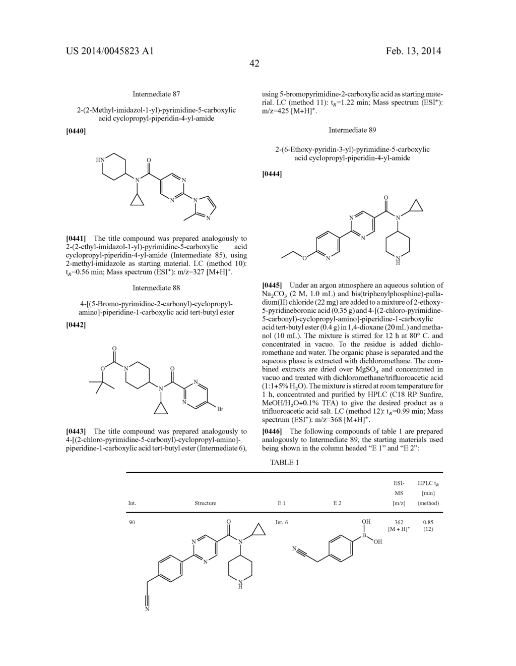 N-CYCLOPROPYL-N-PIPERIDINYL-AMIDES, PHARMACEUTICAL COMPOSITIONS CONTAINING     THEM AND USES THEREOF - diagram, schematic, and image 43