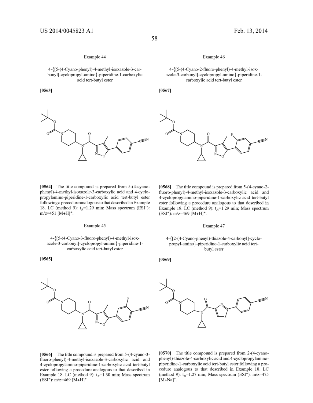 N-CYCLOPROPYL-N-PIPERIDINYL-AMIDES, PHARMACEUTICAL COMPOSITIONS CONTAINING     THEM AND USES THEREOF - diagram, schematic, and image 59