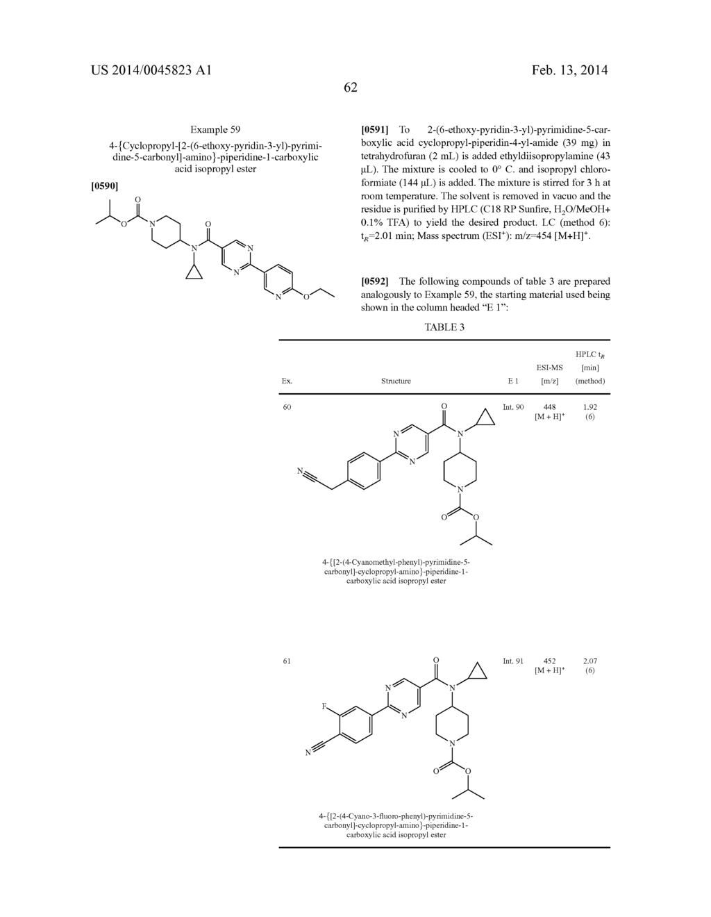 N-CYCLOPROPYL-N-PIPERIDINYL-AMIDES, PHARMACEUTICAL COMPOSITIONS CONTAINING     THEM AND USES THEREOF - diagram, schematic, and image 63