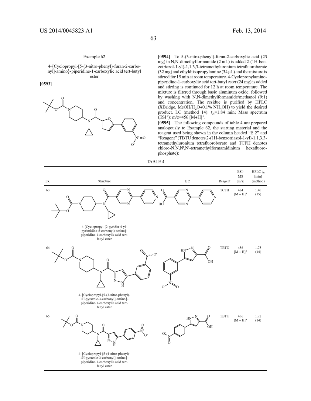 N-CYCLOPROPYL-N-PIPERIDINYL-AMIDES, PHARMACEUTICAL COMPOSITIONS CONTAINING     THEM AND USES THEREOF - diagram, schematic, and image 64