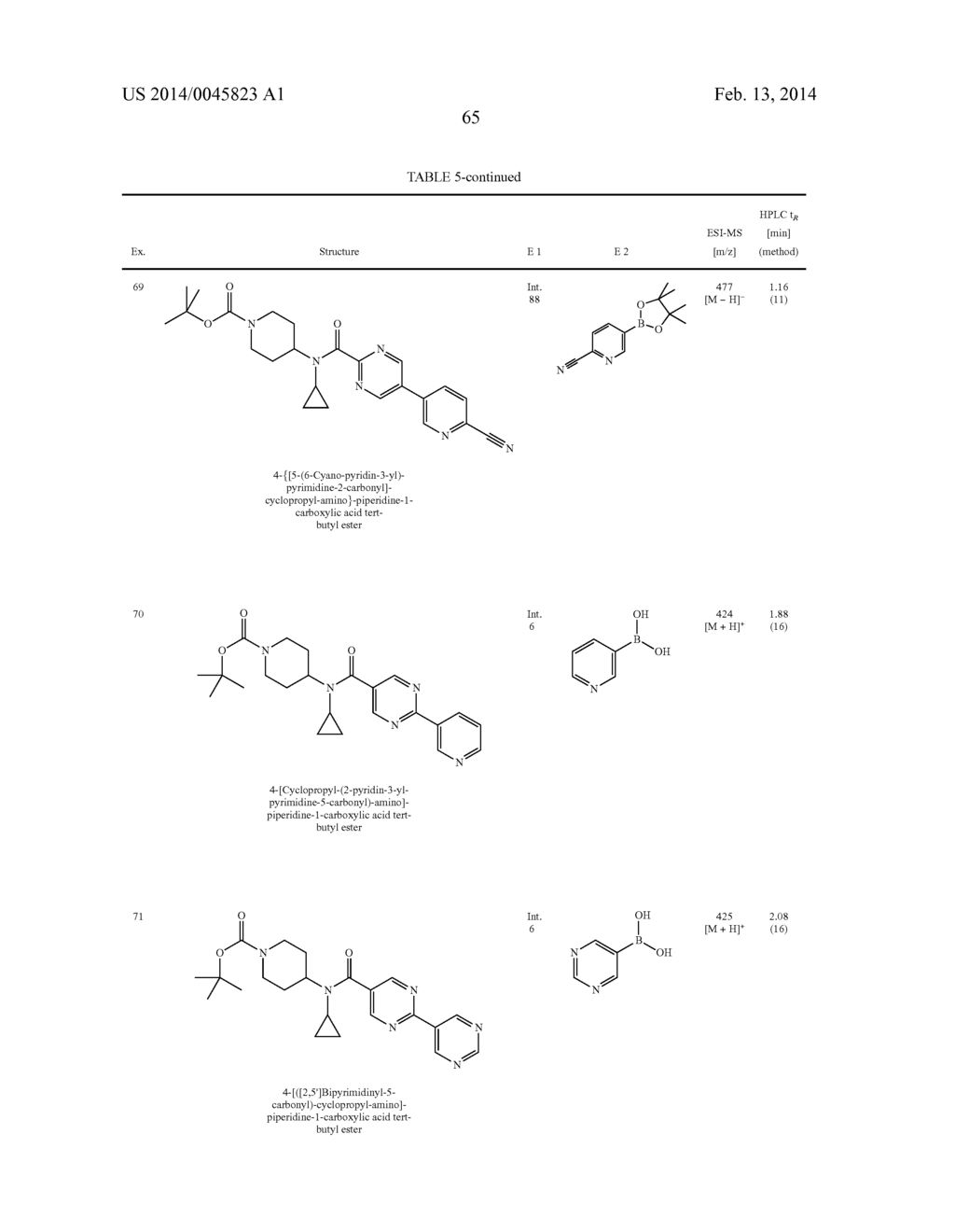 N-CYCLOPROPYL-N-PIPERIDINYL-AMIDES, PHARMACEUTICAL COMPOSITIONS CONTAINING     THEM AND USES THEREOF - diagram, schematic, and image 66